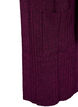 Long cardigan with pockets, Potent Purple Mel., Packshot image number 3