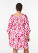 Smocked dress with floral print, Pink, Model image number 2