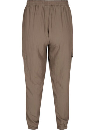 Loose viscose trousers with large pockets, Falcon, Packshot image number 1