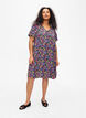 FLASH - V-neck dress with floral print, Multi Flower, Model image number 2