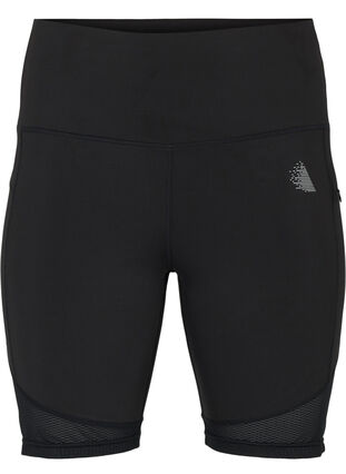 Sports shorts with pocket, Black, Packshot image number 0