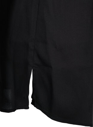Long shirt with beaded details, Black, Packshot image number 3