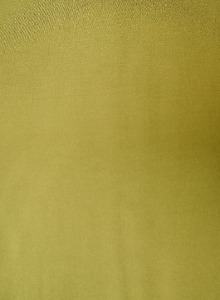 Short-sleeved woven blouse with round neck, Green, Packshot image number 2