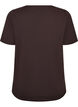 T-shirt with motif, Brown, Packshot image number 1