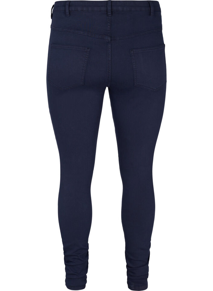 Super slim Amy jeans with high waist, Night Sky, Packshot image number 1