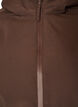 Winter jacket with hood and adjustable waist, Brown, Packshot image number 2