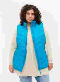 Short vest with zip and pockets, Capri Breeze, Model