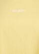 Organic cotton T-shirt with a small front motif, Yellow, Packshot image number 2