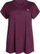 Long workout T-shirt, Red, Packshot image number 0