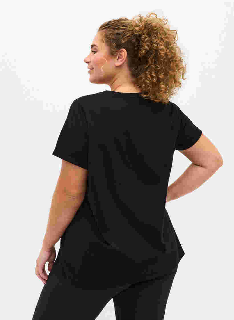 Sports t-shirt with print, Black Monday, Model image number 1