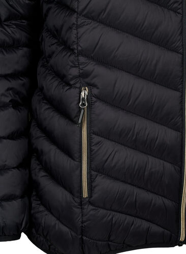 Lightweight jacket with hood, Black, Packshot image number 2