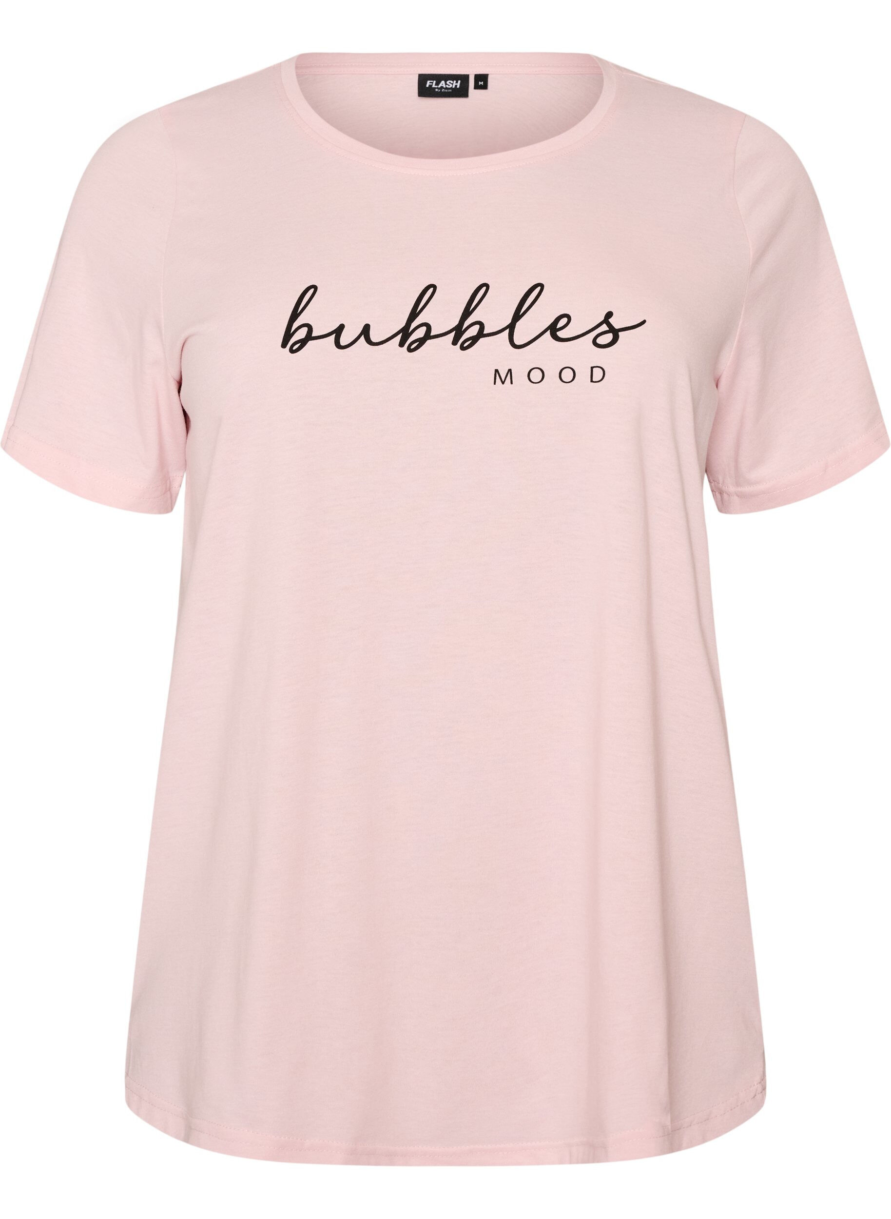 ZizzifashionT-shirt with motif, Pink, Packshot image number 0