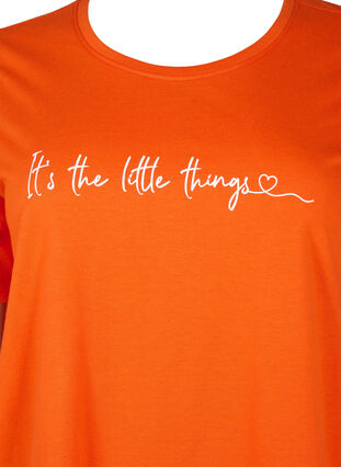 FLASH - T-shirt with motif, Orange.com, Packshot image number 2