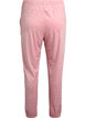 Velour trousers with polka dots and hearts, Rose, Packshot image number 1