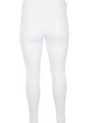 Super slim Amy jeans with high waist, White, Packshot image number 1