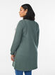 Short sweat dress with high neck, Green, Model image number 2