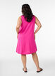 Sleeveless A-line dress, Pink, Model image number 2