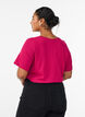 T-shirt with motif, Red, Model image number 2