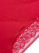 Tai briefs in lace and shiny microfiber, Red, Packshot image number 2