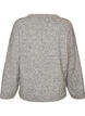 Loose knitted blouse with alpaca and wool, Grey, Packshot image number 1
