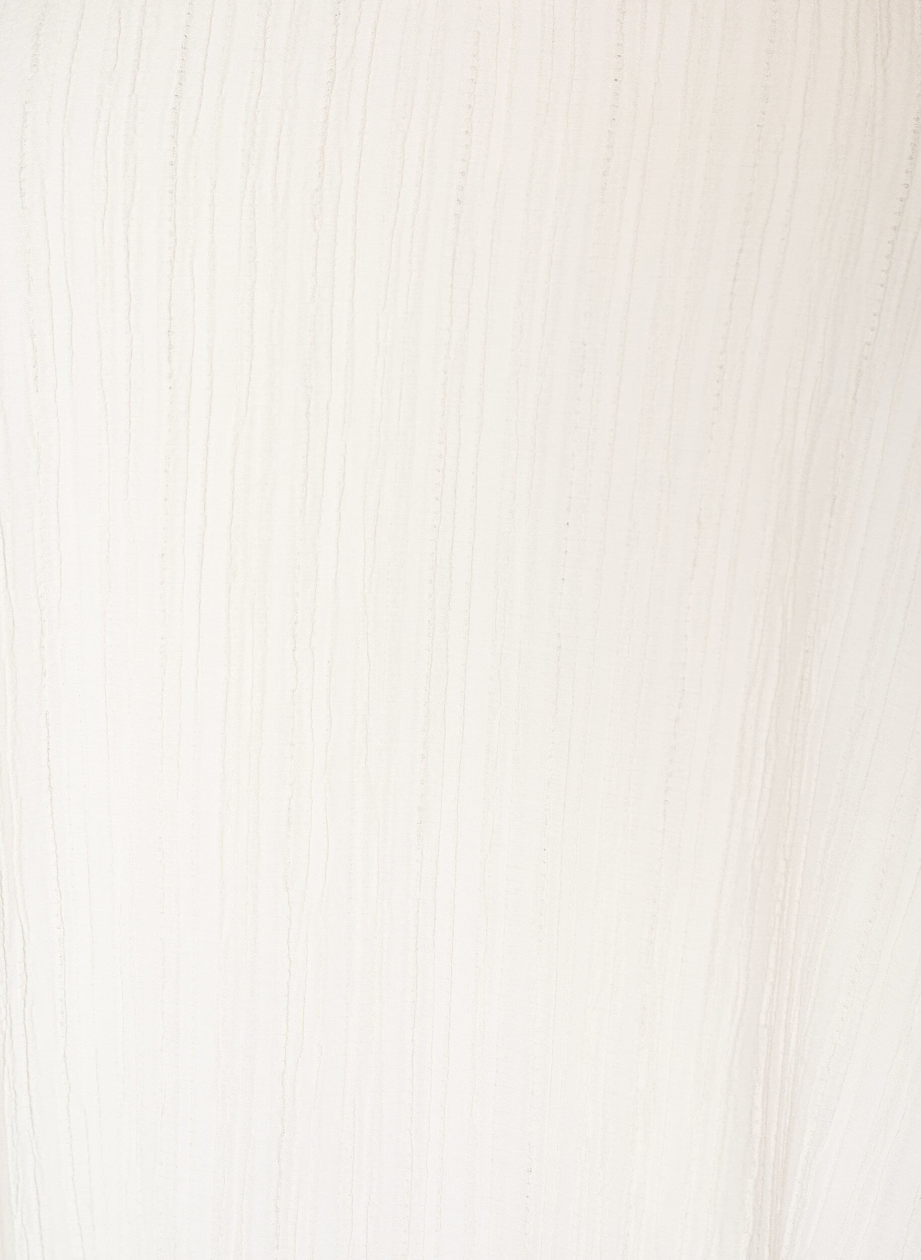 ZizzifashionBlouse with texture, V-neck and ruffles, Vanilla, Packshot image number 2