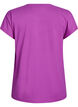 Solid-coloured training T-shirt, Purple, Packshot image number 1