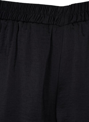 Pyjama shorts with lace, Black, Packshot image number 2