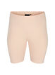 Plain-coloured basic bike shorts, Beige, Packshot image number 0