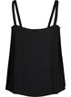 Sleeveless top in viscose, Black, Packshot image number 1