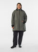 Softshell jacket with detachable hood, Dark Grey, Model image number 1