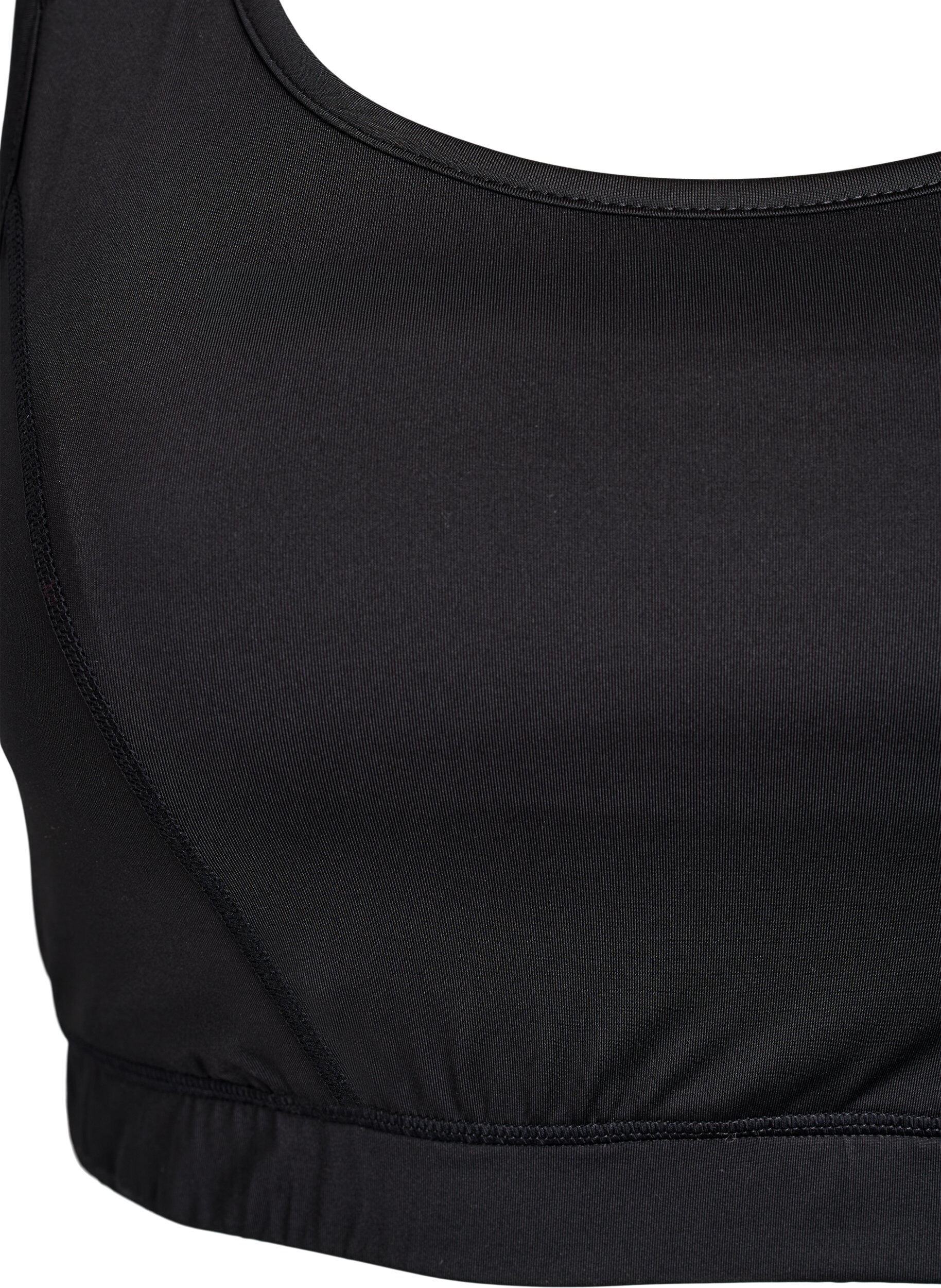 ZizzifashionSports bra with racerback, Black, Packshot image number 2