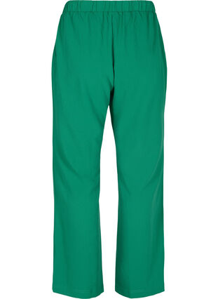 Flared trousers with pockets, Verdant Green, Packshot image number 1