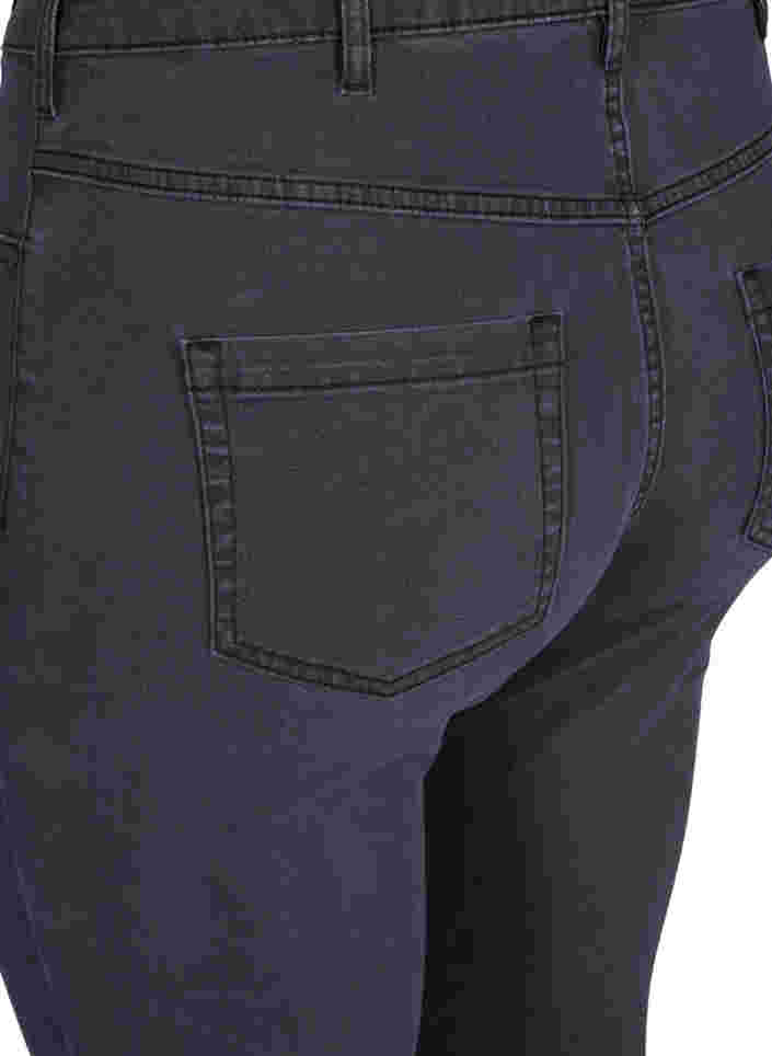 High-waisted super slim Amy jeans , Grey Denim, Packshot image number 3