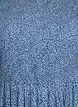 Dress with a smocked top and ditsy floral pattern, Blue, Packshot image number 2