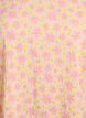 Short dress with a crinkled texture and short sleeves, Yellow, Packshot image number 2