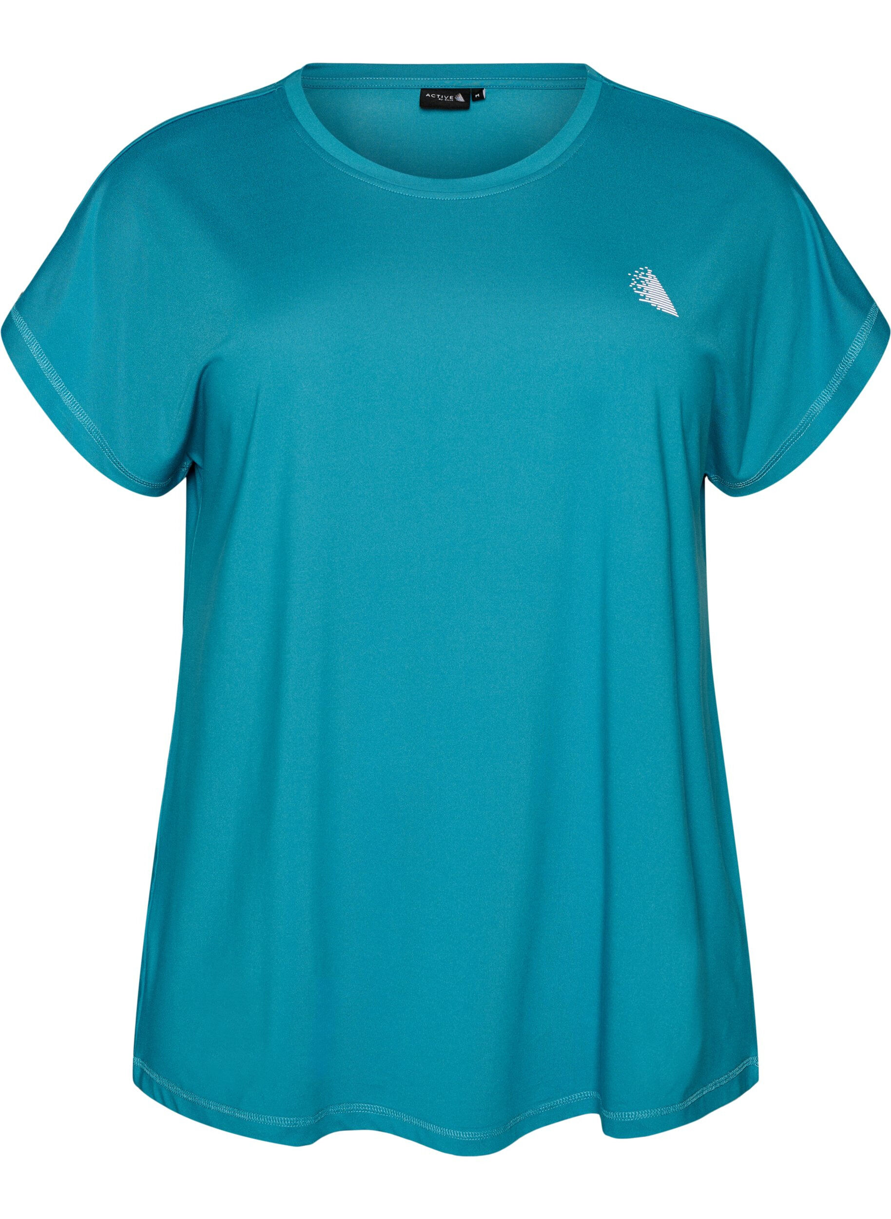 Solid-coloured training T-shirt