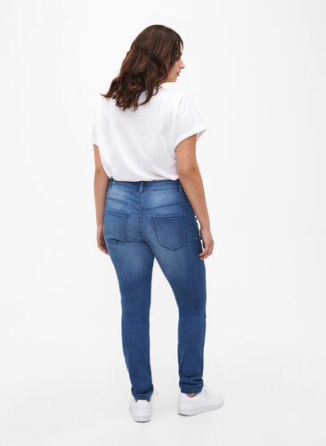 Viona regular waist jeans, Light Blue, Model image number 1