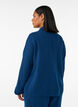 Cotton muslin nightshirt with long sleeves, Blue, Model image number 2