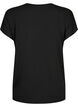 Training t-shirt with round neck, Black, Packshot image number 1