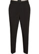 Tailored trousers with a high waist and pressed creases, Black, Packshot image number 0