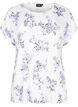 T-shirt with floral print, Purple, Packshot image number 0