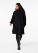 FLASH - Knitted dress with high neck, Black, Model image number 2