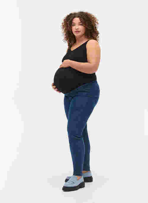 Pregnancy jeggings with back pockets