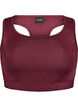 Sports bra with racerback, Red, Packshot image number 0