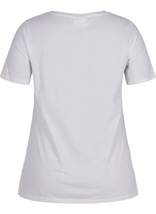 T-shirt, Bright White, Packshot image number 1