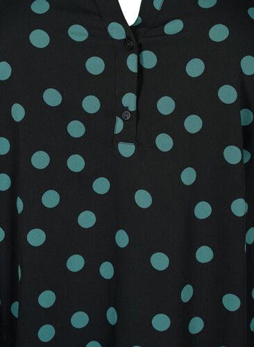 FLASH - Long sleeve blouse with print, Dot, Packshot image number 2