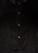 Corduroy shirt dress with collar and button fastening, Black, Packshot image number 2