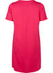 Cotton t-shirt dress, Bright Rose, Packshot image number 1