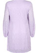 Lace dress with v neck and long sleeves, Pastel Lilac, Packshot image number 1