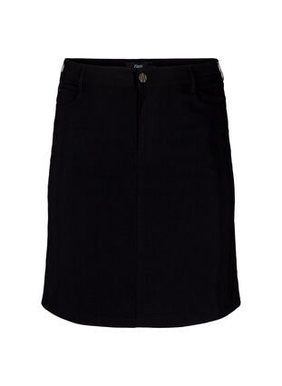 Short skirt with inner shorts, Black, Packshot image number 0